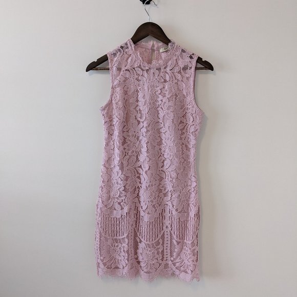 NWOT Floral Lace Dress - Picture 1 of 4
